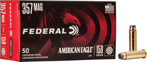 FEDERAL AE 357 MAG 158GR JSP - 50RD 20BX/CS