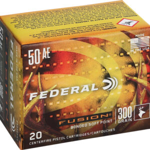 FEDERAL FUSION 50 AE 300GR - FUSION 20RD 10BX/CS