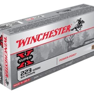 WINCHESTER SUPER-X 223 WSSM - 64GR POWER POINT 20RD 10BX/CS