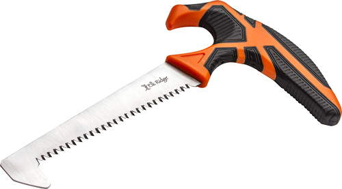 MC ELK RIDGE TREK 5" T-HANDLE - SAW WITH SHEATH BLK/ORG/SS