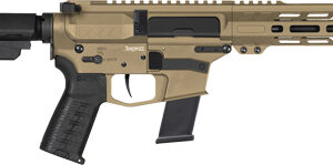 CMMG PISTOL BANSHEE MK10 10MM - 8" 15RD W/ RIP BRACE COY TAN
