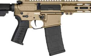 CMMG PISTOL BANSHEE MK4 300AAC - 8" 30RD W/RIP BRACE COYOTE TAN
