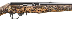 RUGER 10/22 GRIZZLY ENGRAVED - BLUED LAMINATE (TALO)