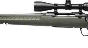 SAVAGE AXIS 2 XP 243 20" LH - COMPACT W/3-9X40 MATTE/GREEN
