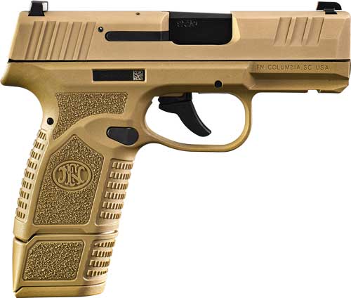 FN REFLEX 9MM LUGER - 1-11RD 1-15RD FDE NO SAFETY