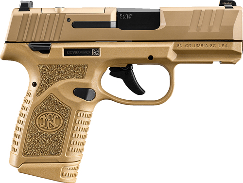 FN REFLEX MRD 9MM LUGER - 1-11RD 1-15RD FDE SAFETY - Image 4