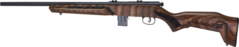 SAVAGE 93R17 MINIMALIST 17HMR - 18" MATTE/BROWN LAMINATE - Image 2