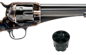 CIMARRON 1875 OUTLAW 45LC/ACP - 2-CYL. FS 7.5" CC/BLUED WOOD