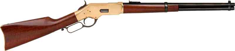 CIMARRON 1866 YELLOWBOY 45LC - 19" SR CARBINE BLUED WALNUT
