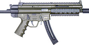 GERMAN SPORT GSG-16 22LR - 16.25" 22RD OD GREEN