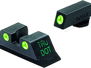 MEPROLIGHT NIGHT SIGHT FIXED - SET GREEN/GREEN FOR MOST GLOCK