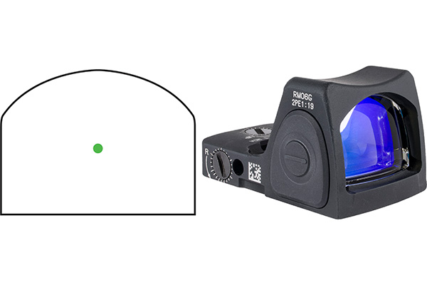 TRJ RMR TYP2 RFLX 3.25MOA GRN