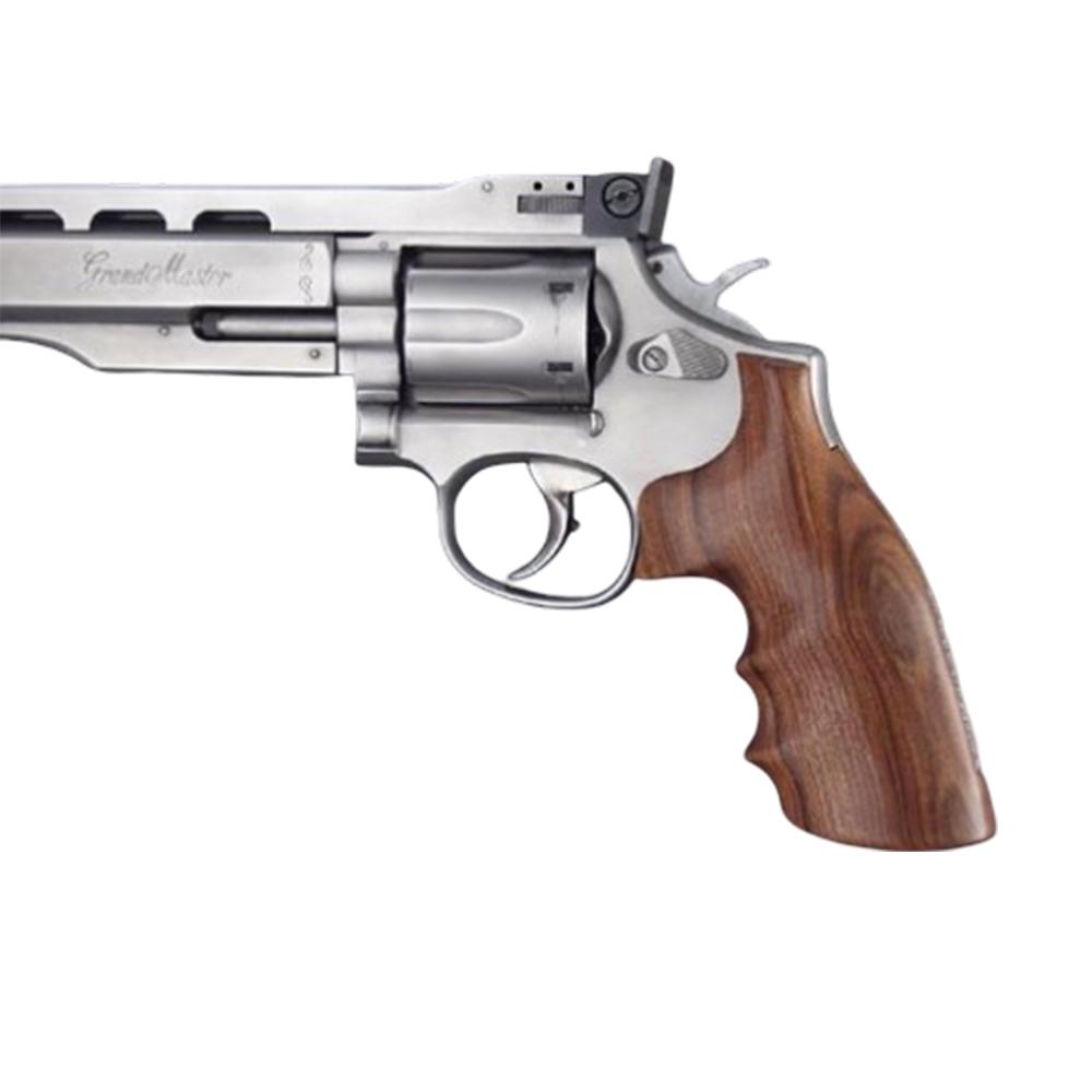 Hogue S&W K/L Square Butt Wood- Pau Ferro
