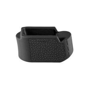 Hogue Overmolded Rubber Grip Extension Base Pad for Glock 26 Black