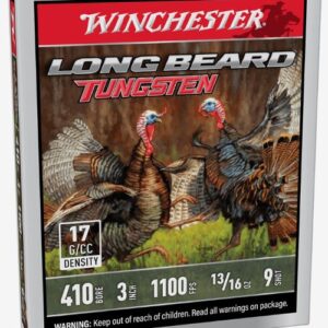 WINCHESTER LONG BEARD TS17 - 410 3" 13/16OZ #9 5RD 10BX/CS