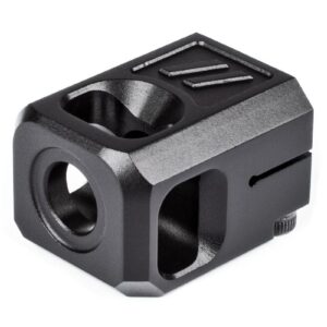 ZEV PRO COMPENSATOR V2 13.5X1 LH THREADING 9MM BLACK
