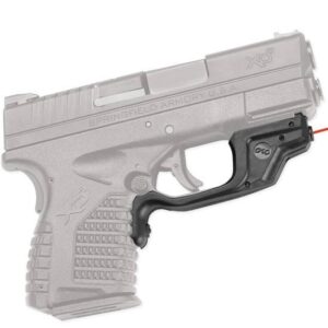 Crimson Trace Laserguard Red Laser for Springfield XD-S Black