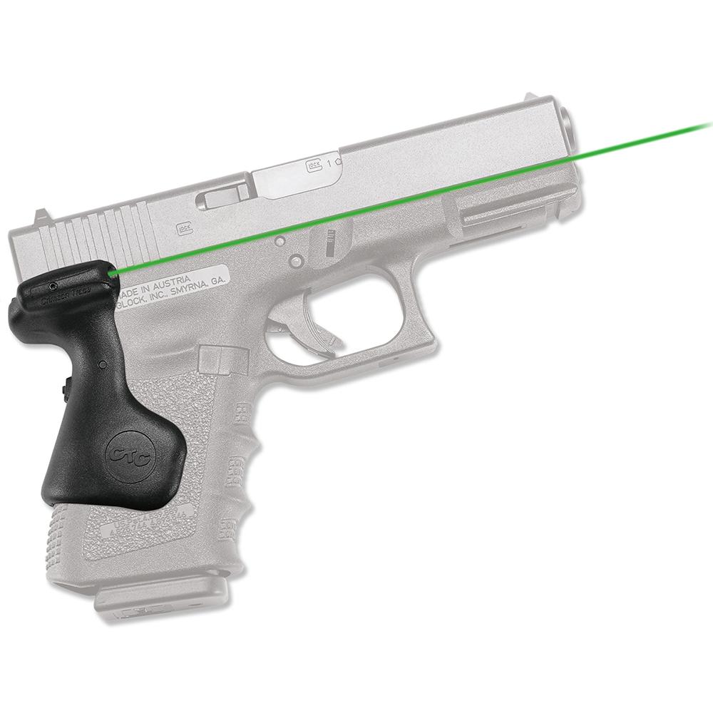 Crimson Trace Semi-Automatic Lasergrip Green Laser for Glock 3rd Gen Compact Pistols 19/23/25/32