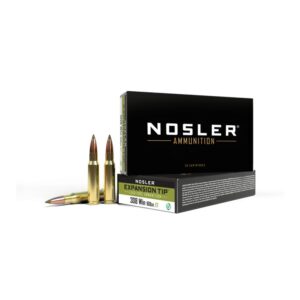 Nosler ETA Rifle Ammunition .308 Win 168gr ET SP 2750 fps 20/ct