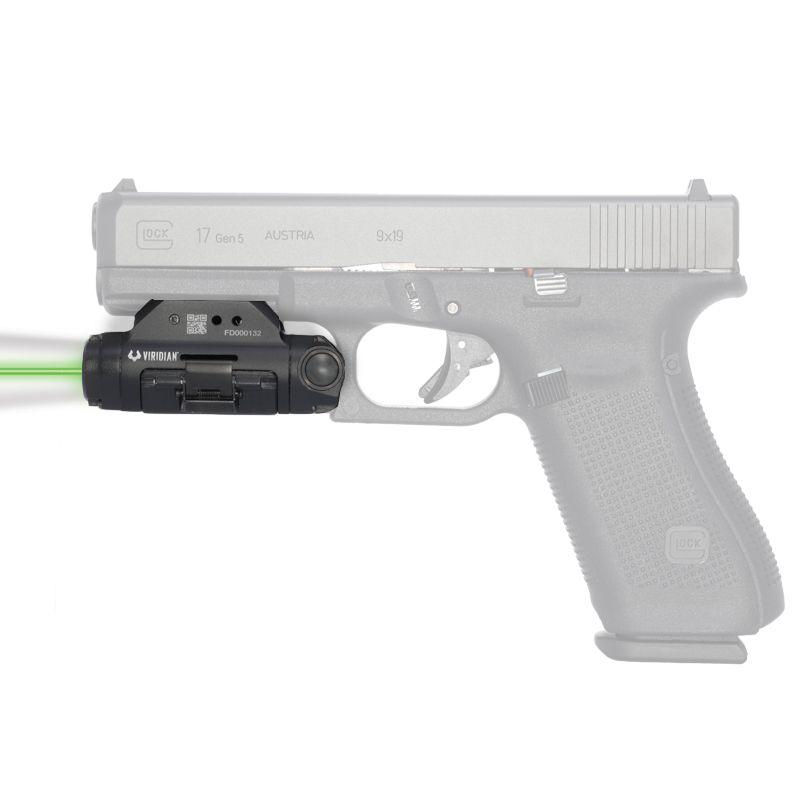 Viridian X5L Gen 3 Universal Green Laser Tactical Light & HD Camera INSTANT-ON Recharge Battery