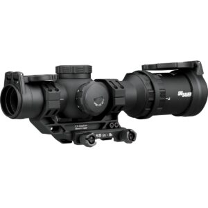 Sig Sauer Tango-MRS Compact Rifle Scope 1-6x24 30mm SFP BDC6 Illum. Black with Romeo 1 Red Dot