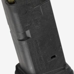 Magpul MAG674BLK PMAG 12 GL9 Rifle Magazine Black For Glock Model 26 9mm Luger 12/rd