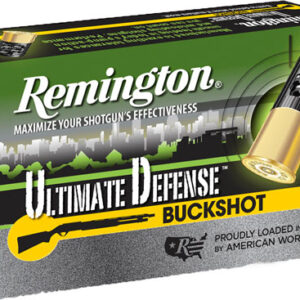 REMINGTON ULTIMATE DEFENSE - 12GA 3" #4 BUCK 5RD 20BX/CS
