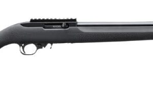 RUGER 10/22 22LR BLACK HOGUE - OVERMOULDED STOCK 20" LVT BBL