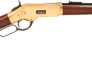 CIMARRON 1866 YELLOWBOY 45LC - 16" BRASS/BLUED WALNUT