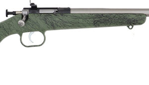CRICKETT RIFLE G2 22LR GREEN - SYNTHETIC/BLACK WEB STAINLESS
