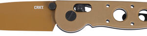 CRKT M16-02XD 3.5" PLAIN EDGE - TANTO POINT DESERT TAN