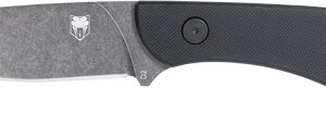 COBRATEC D2 SKINNER 3.75" FULL - TANG BLACK G10 W/KYDEX SHEATH