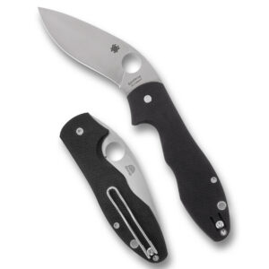 SPY RETRACT 3.4" KUKRI BLK-G10