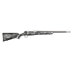 Christensen Arms Ridgeline FFT Rifle 22 Creedmoor 4rd Capacity 20" Threaded Carbon Fiber Barrel Natural Stainless w/Gray Accents Stock