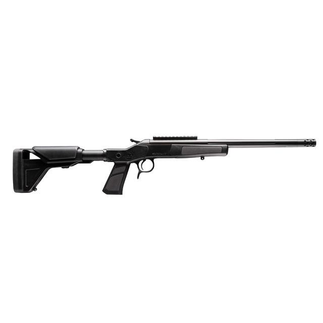 CVA Scout XP-SB Rifle 350 Legend Single Shot 16.5" Threaded Fluted Stainless Steel Barrel w/Graphite Black Stock