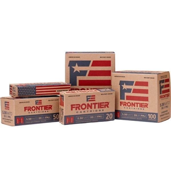 Hornady Frontier NATO Rifle Ammunition 5.56mm 62 gr FMJ 20/ct