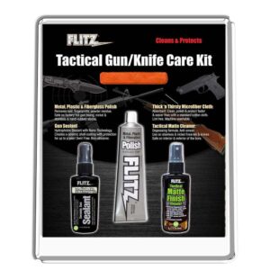 Flitz Tactical Gun & Knife Care Kit Clamshell