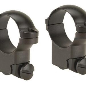 Leupold 2-Piece Solid Steel Ringmounts - Ruger M77 1" High Matte Black