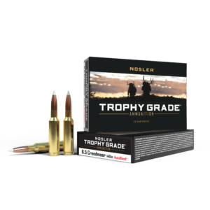 Nosler Accubond Trophy Grade Rifle Ammunition 6.5mm Creedmoor 140 gr PT 2650 fps 20/ct