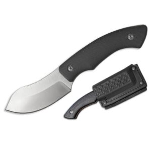 ABKT Elite Grunt Fixed Knife 3" Nesmuk Blade Black