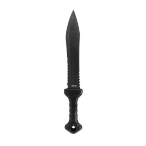 SOG Phantom Strike II Machete Fixed Knife 12-3/5" Spear Point Blade Black