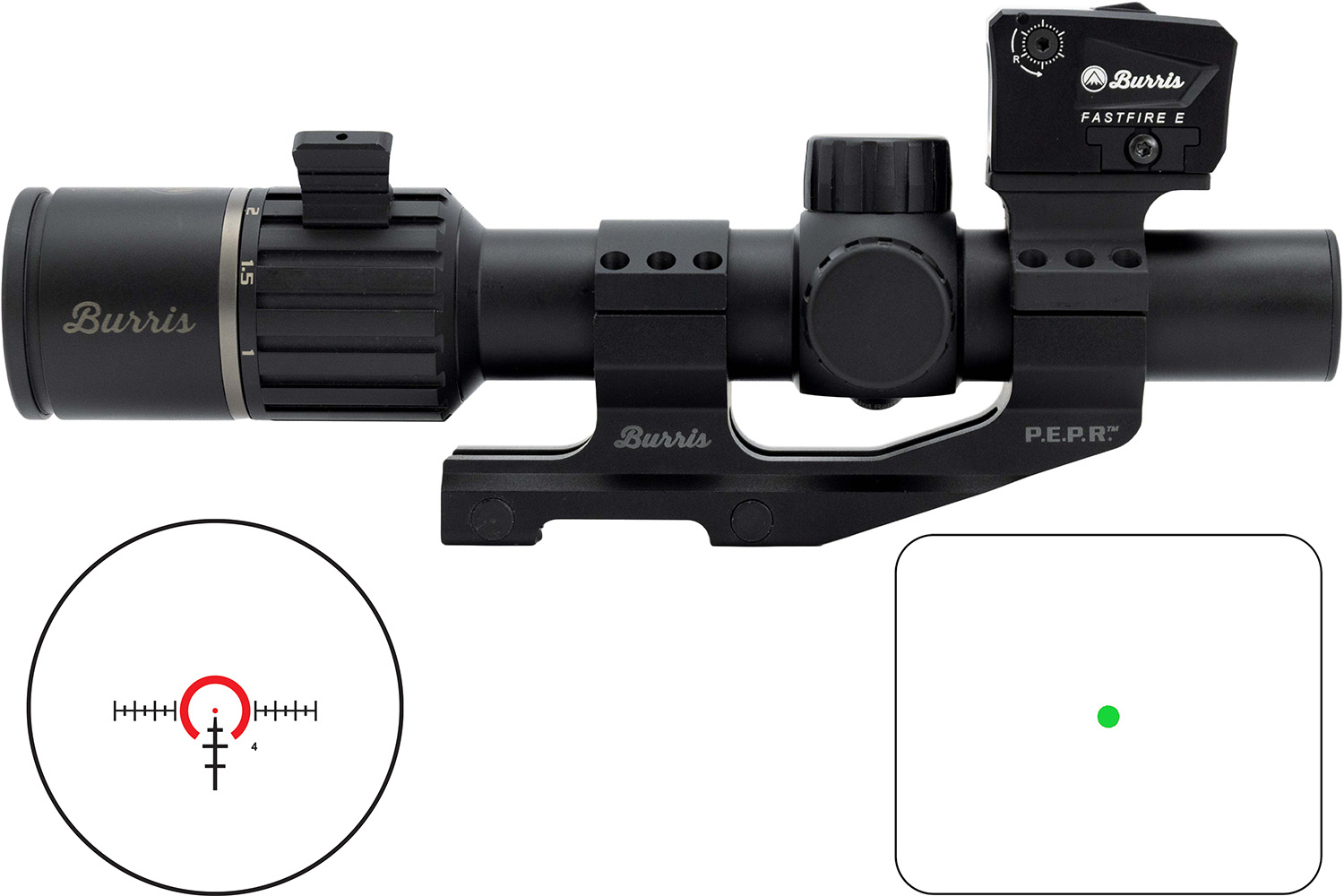 BUR RT6 KIT FFE GRN 1-6X24 SFP
