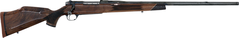 WEATHERBY MARK V DELUXE 378WBY - MAG 28" W/BRAKE BLUE/WALNUT
