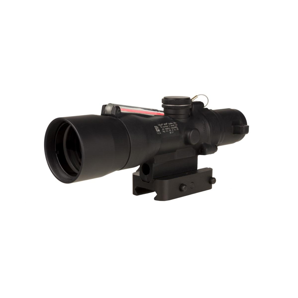 Trijicon Compact ACOG 3x30 Rifle Scope Red Crosshair .308/168gr. Winchester Illuminated Black