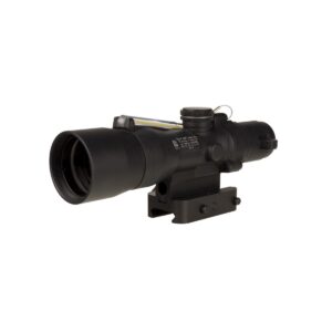 Trijicon Compact ACOG 3x30 Rifle Scope Amber Crosshair 300BLK 115/220gr. Illuminated Black