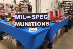 gun show pic, Mil-Spec Munitions 3d printed sign